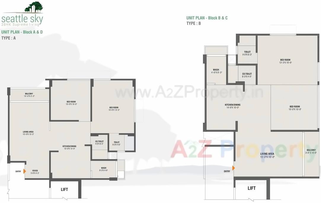 Layout of real estate project Seattle Sky located at Sarkhej, Ahmedabad, Gujarat