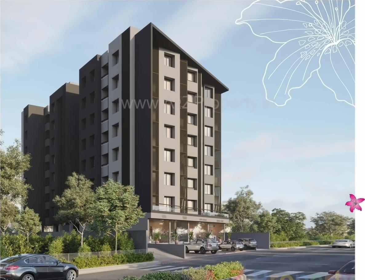 3D Elevation of real estate project Sepal Azalea located at Shilaj, Ahmedabad, Gujarat
