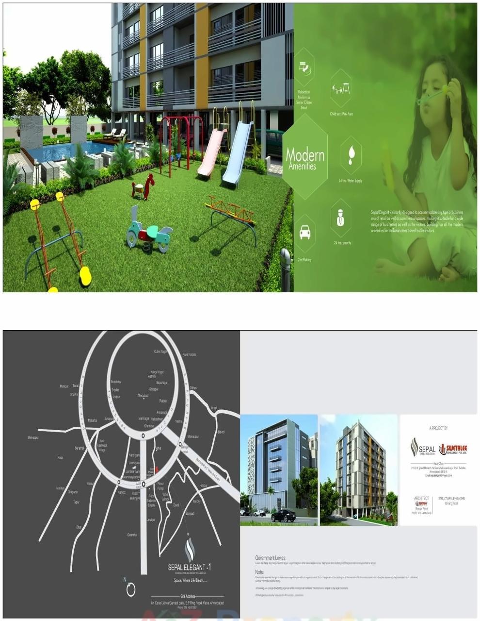  of real estate project Sepal Elegant located at Vatva, Ahmedabad, Gujarat