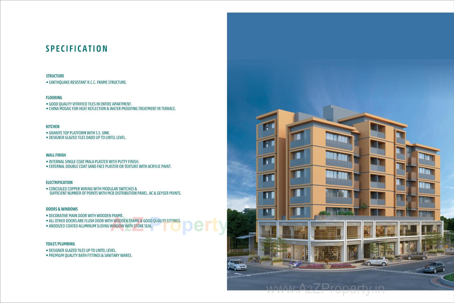  of real estate project Serene located at Chandlodiya, Ahmedabad, Gujarat
