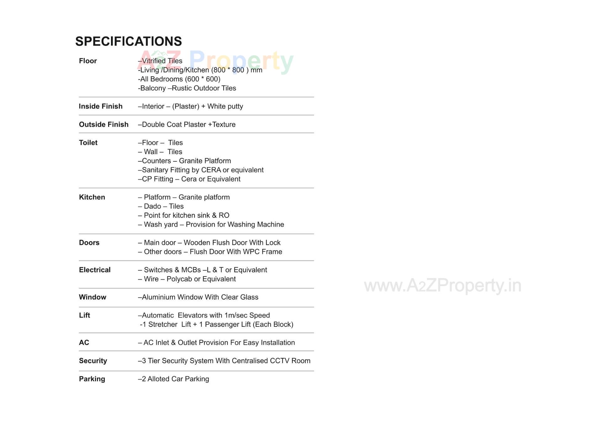  of real estate project Serene Elegancy located at Ambli, Ahmedabad, Gujarat