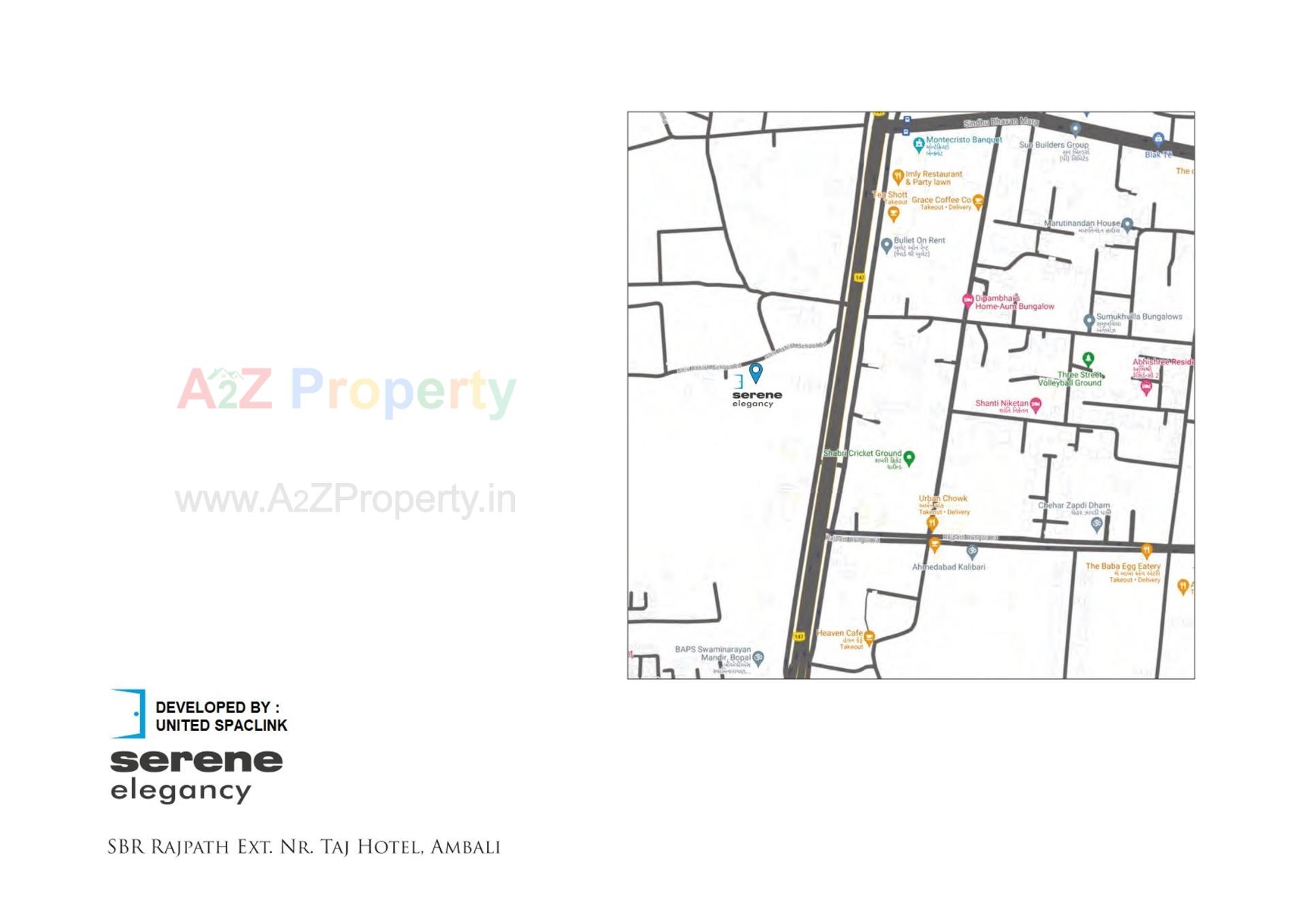  of real estate project Serene Elegancy located at Ambli, Ahmedabad, Gujarat