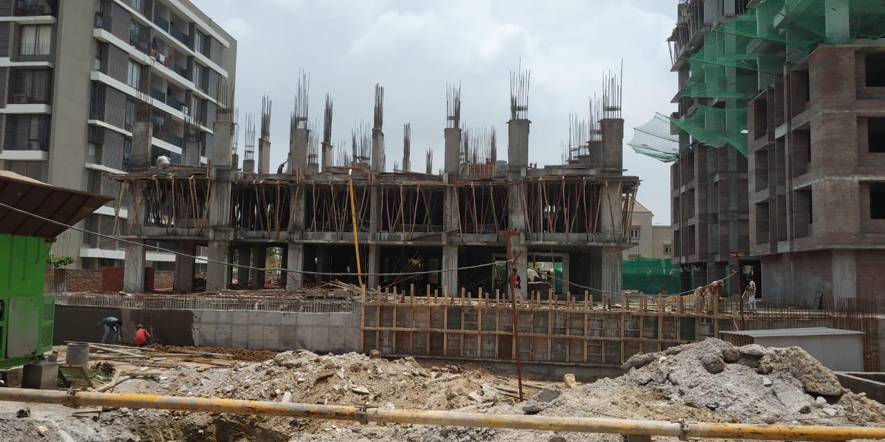 190822_const of real estate project Serenity Lavish located at Sola, Ahmedabad, Gujarat
