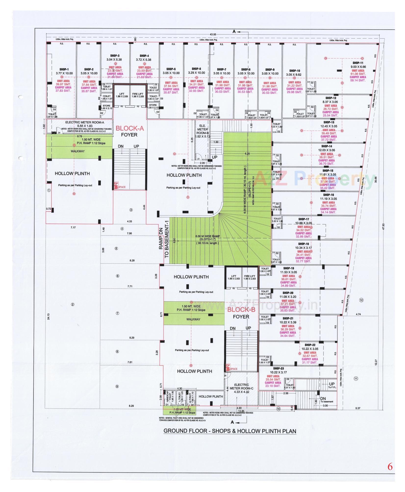 Layout of real estate project Serenity Life located at Khodiyar, Ahmedabad, Gujarat