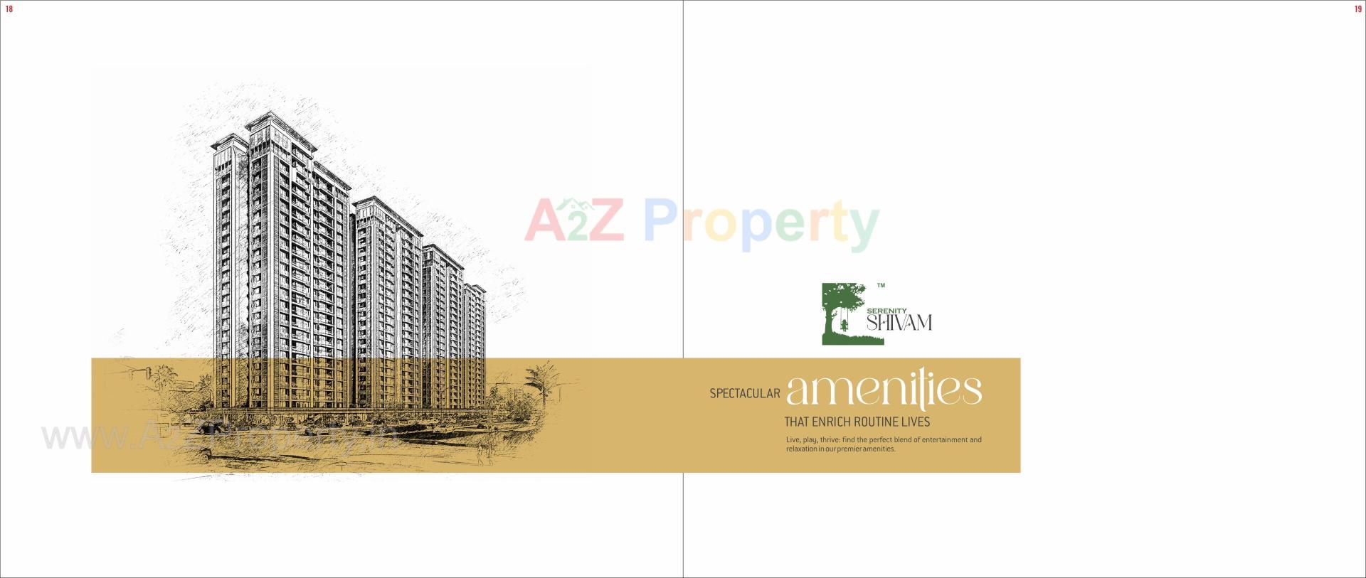  of real estate project Serenity Shivam located at Ghuma, Ahmedabad, Gujarat