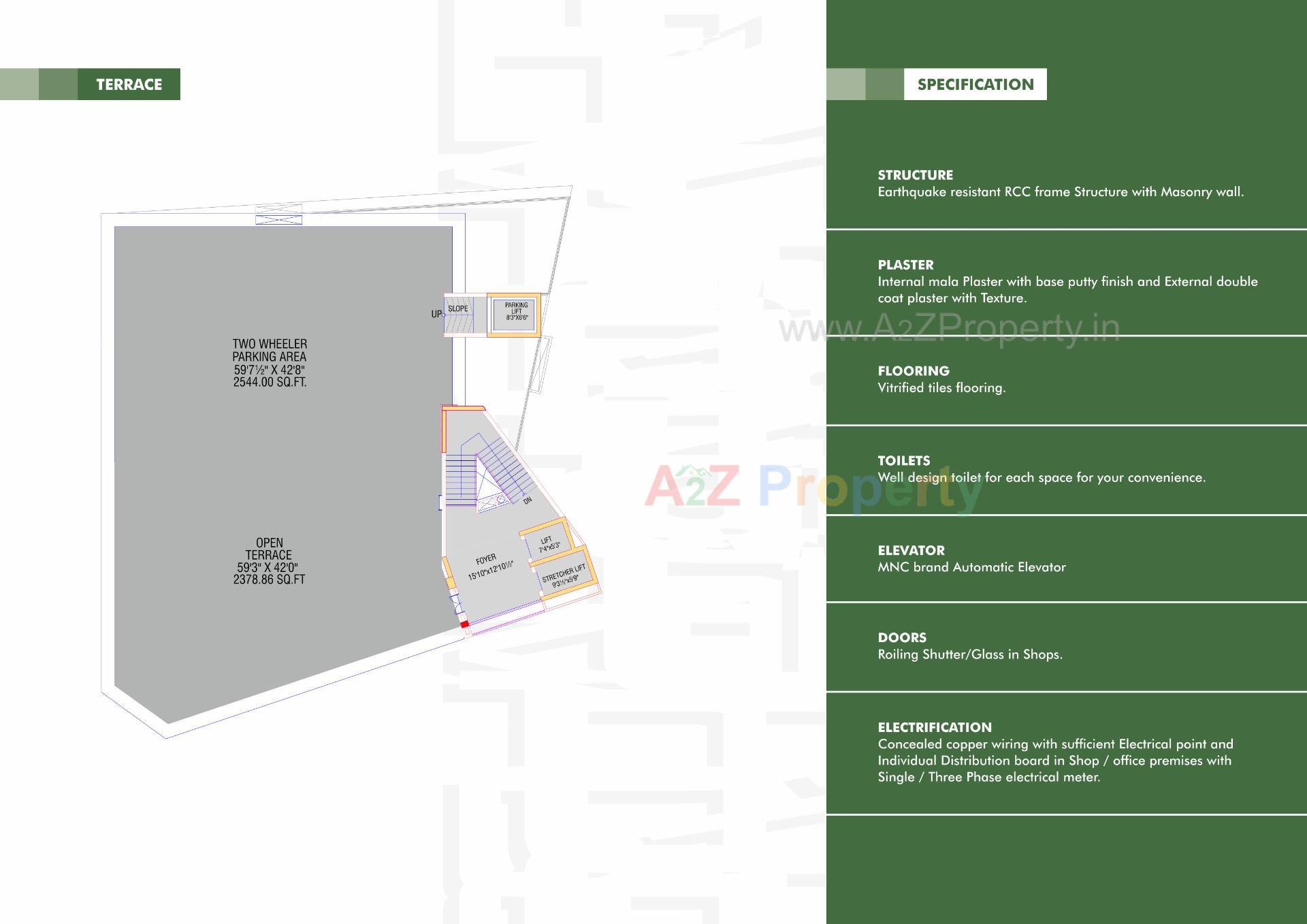  of real estate project Serenity Square located at Navrangpura, Ahmedabad, Gujarat