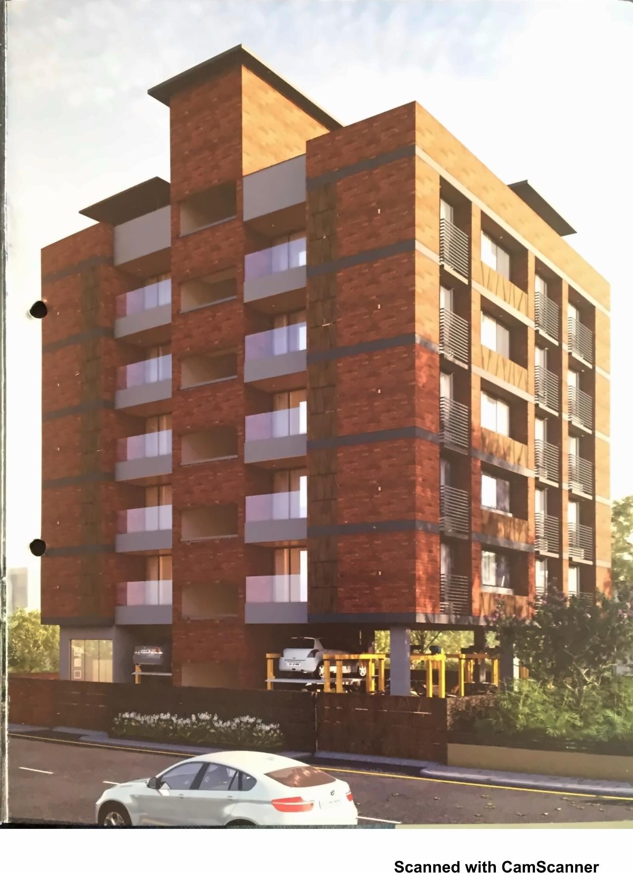 3D Elevation of real estate project Serenity Uplands located at Paldi, Ahmedabad, Gujarat