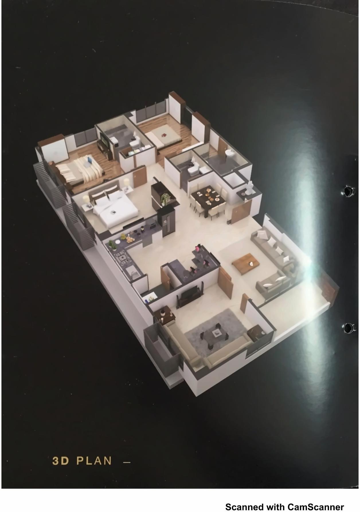 Layout of real estate project Serenity Uplands located at Paldi, Ahmedabad, Gujarat