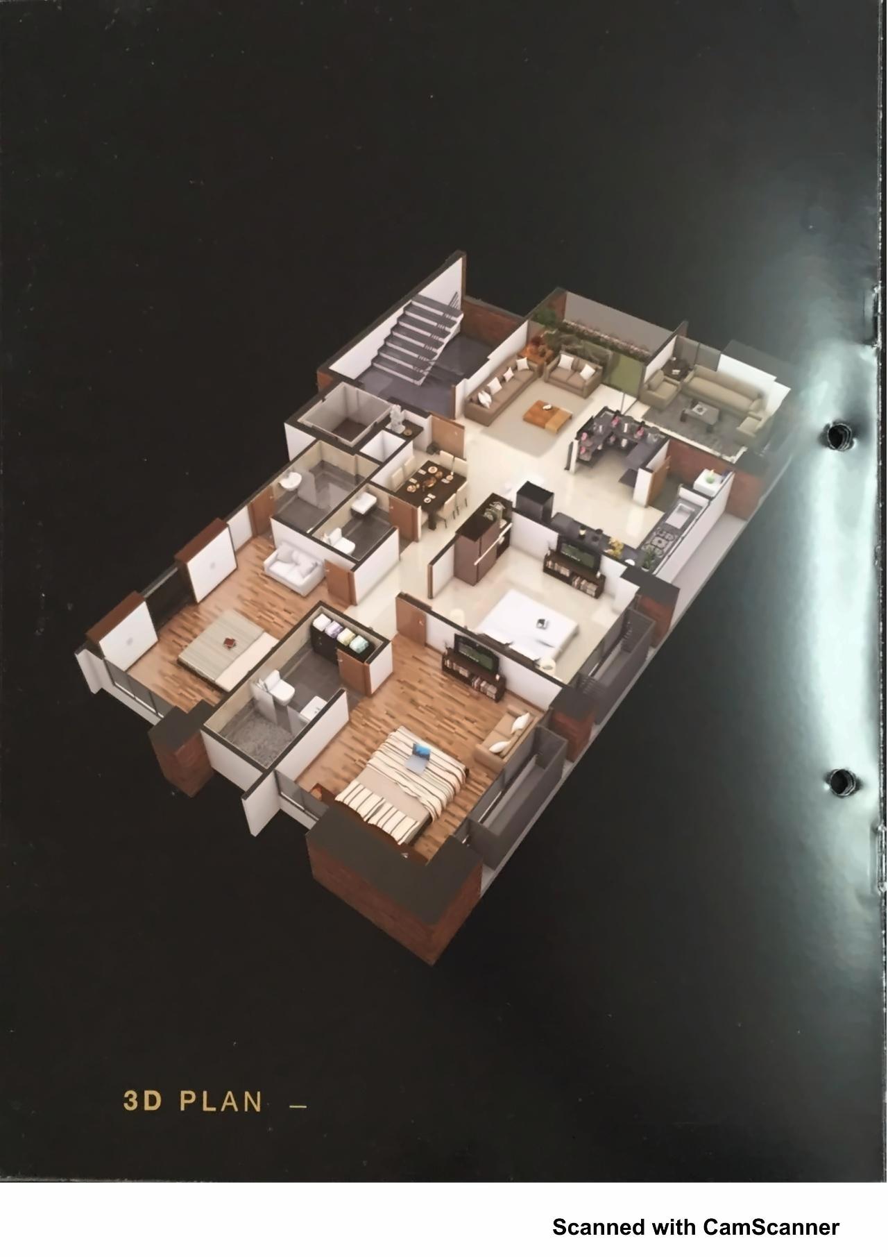 Layout of real estate project Serenity Uplands located at Paldi, Ahmedabad, Gujarat