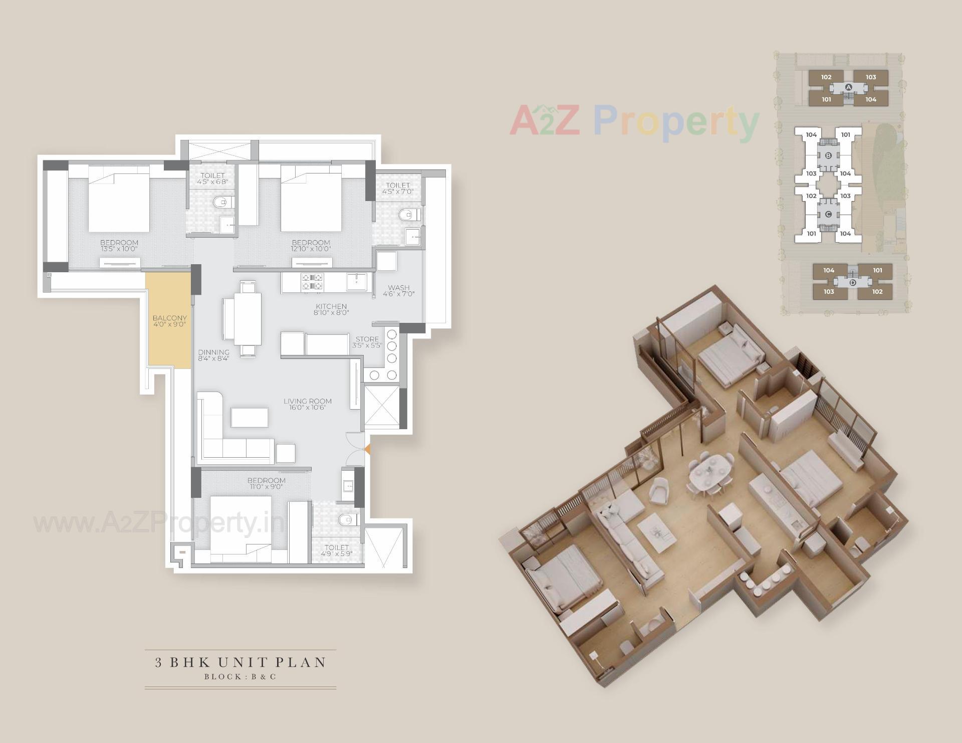 Layout of real estate project Setu Solitaire located at Chandkheda, Ahmedabad, Gujarat