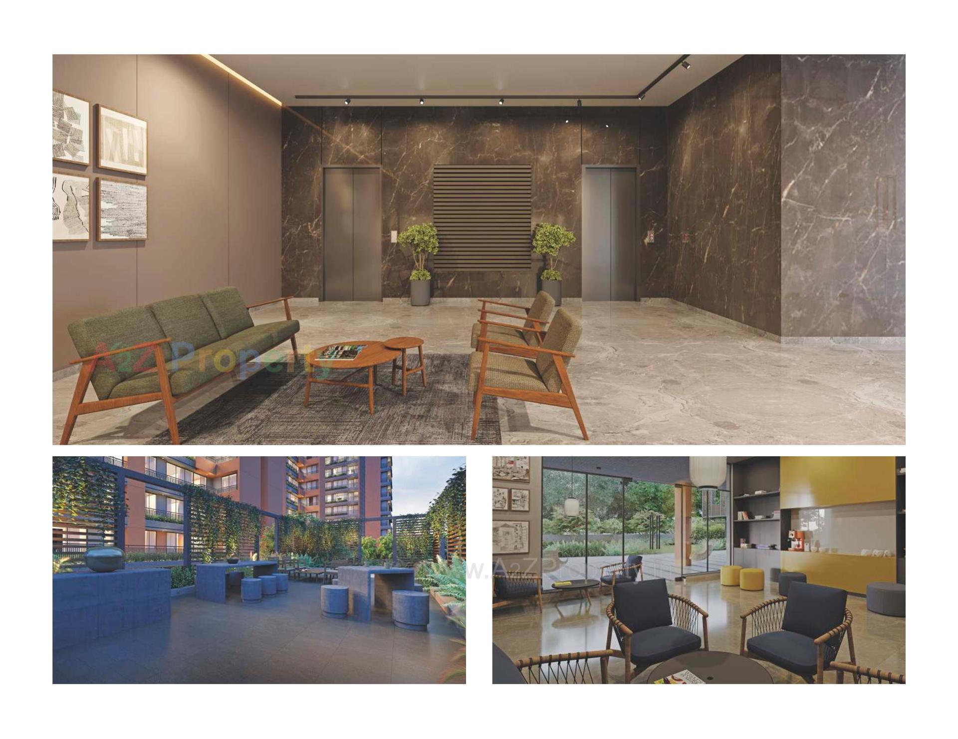 3D Elevation of real estate project Setu Solitaire located at Chandkheda, Ahmedabad, Gujarat