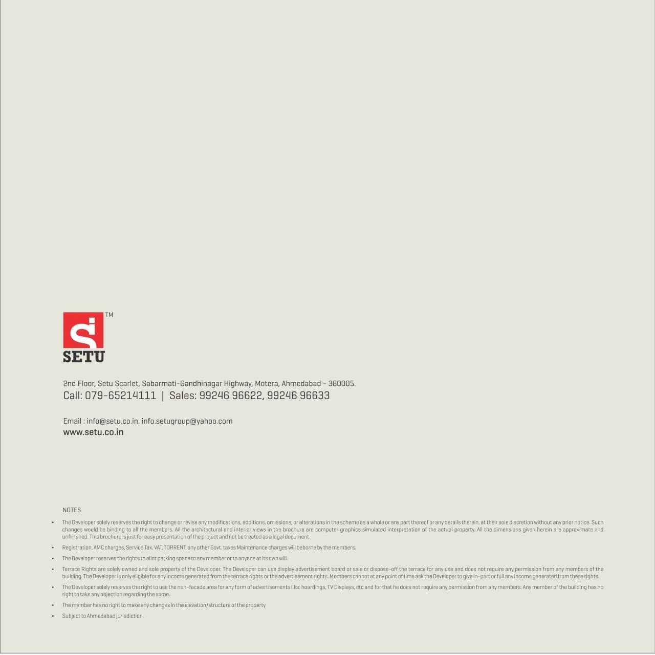  of real estate project Setu Square located at Chandkheda, Ahmedabad, Gujarat