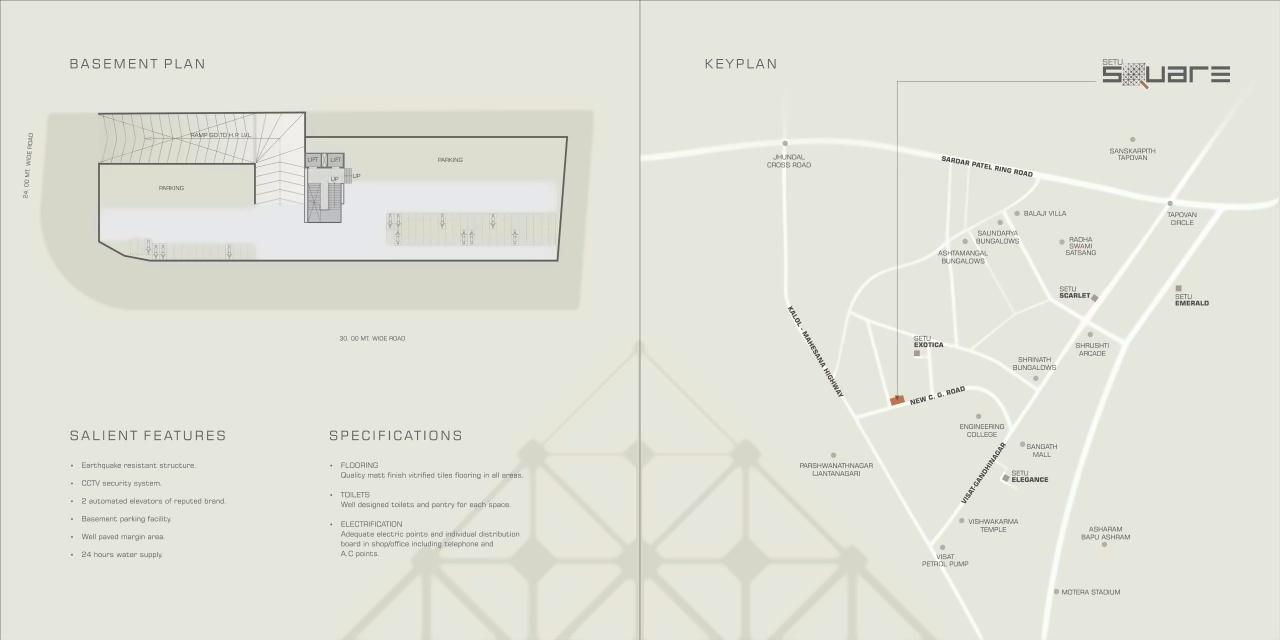  of real estate project Setu Square located at Chandkheda, Ahmedabad, Gujarat