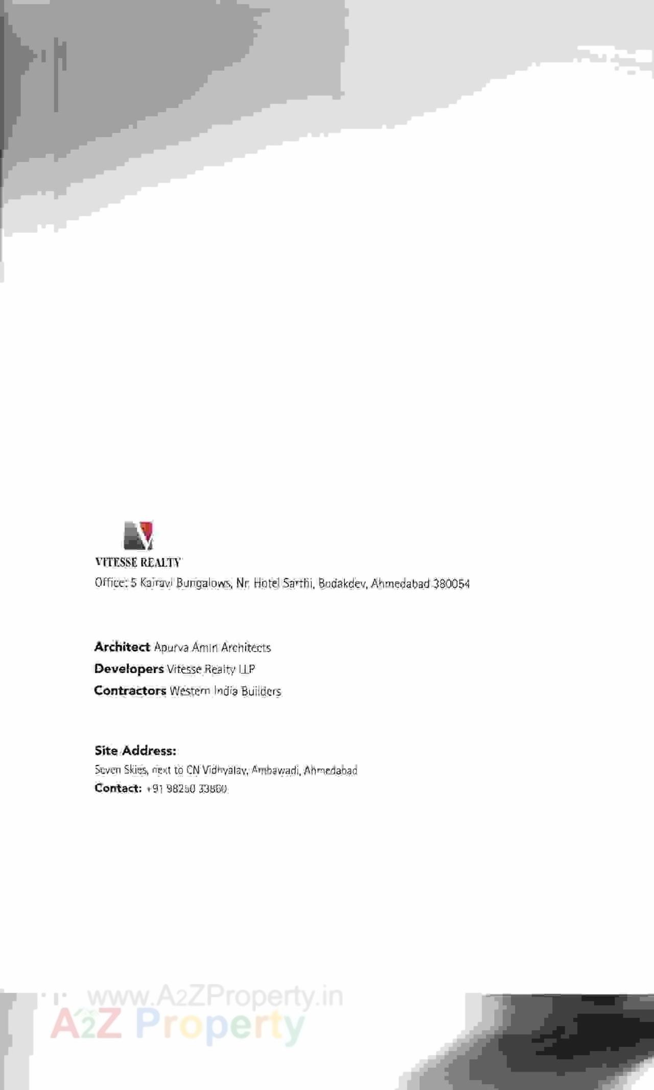  of real estate project Seven Skies located at City, Ahmedabad, Gujarat