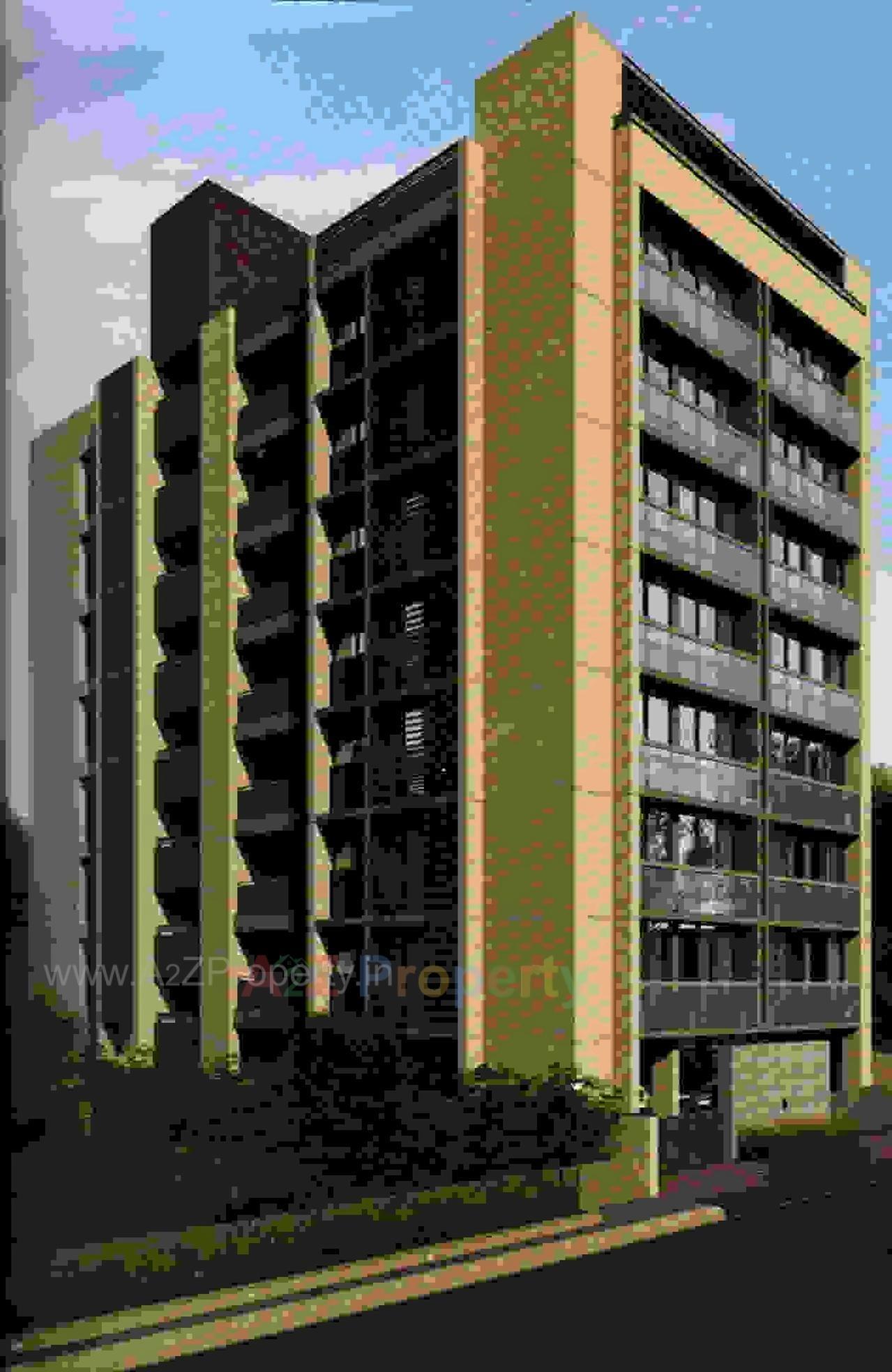 3D Elevation of real estate project Seven Skies located at City, Ahmedabad, Gujarat