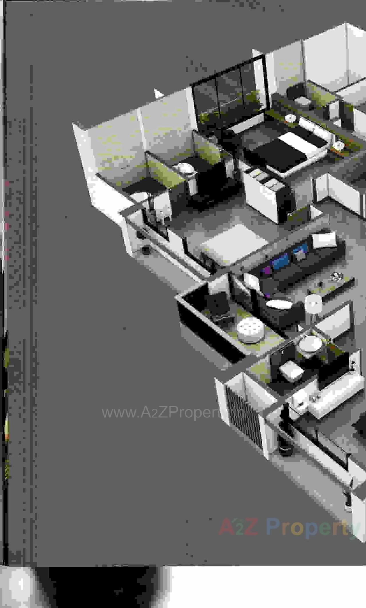 Layout of real estate project Seven Skies located at City, Ahmedabad, Gujarat