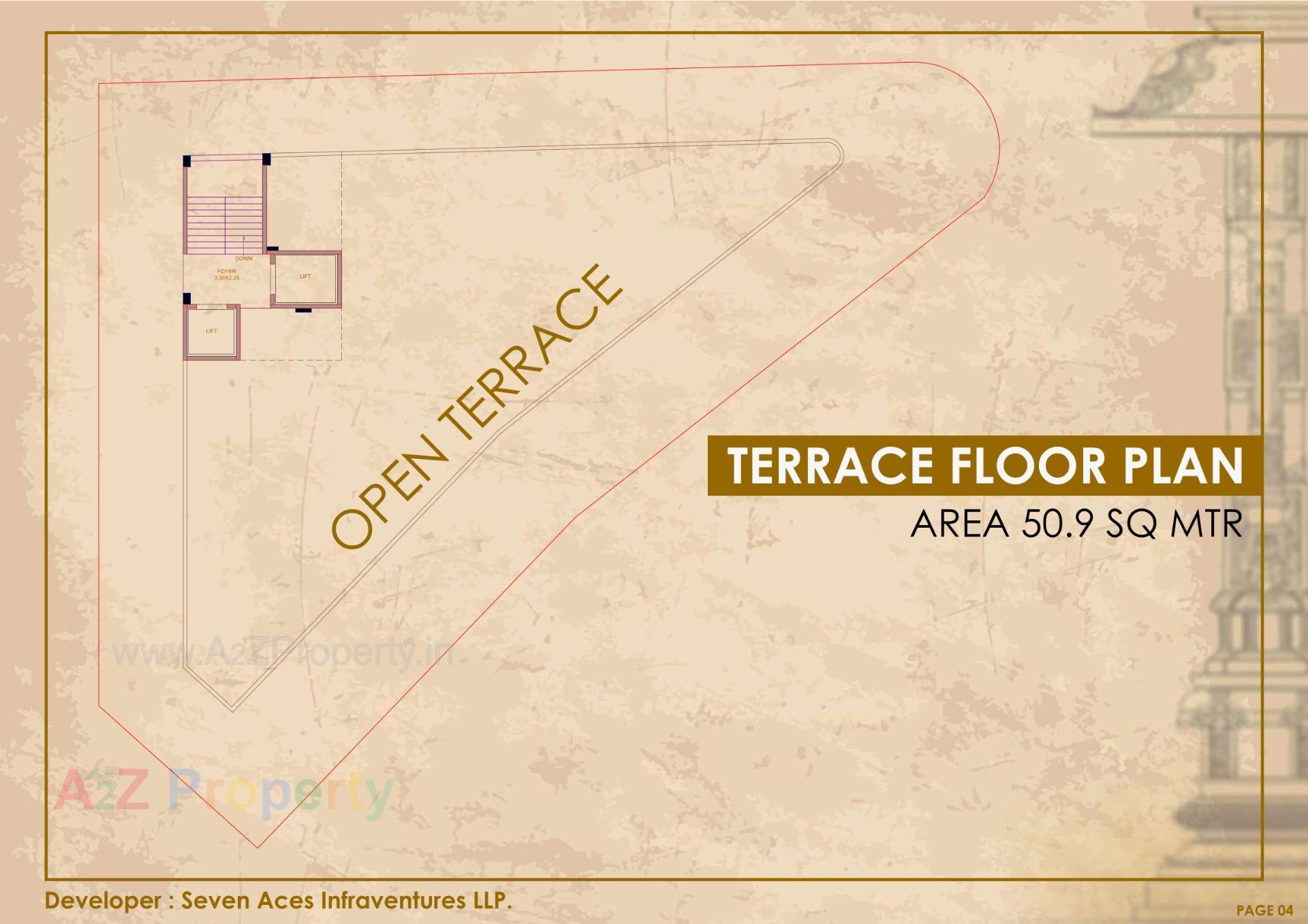  of real estate project Seven Stones located at Paldi, Ahmedabad, Gujarat