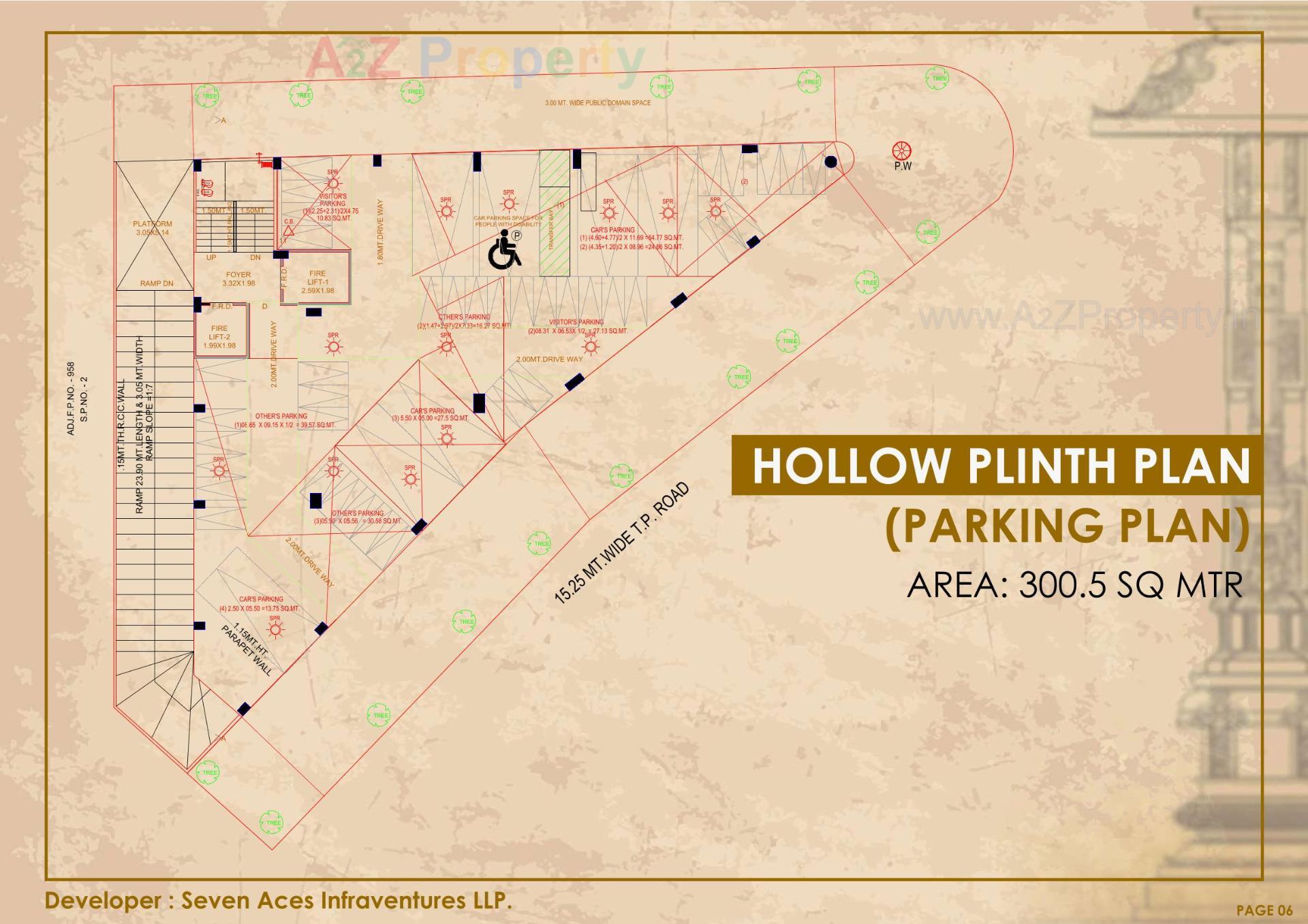  of real estate project Seven Stones located at Paldi, Ahmedabad, Gujarat