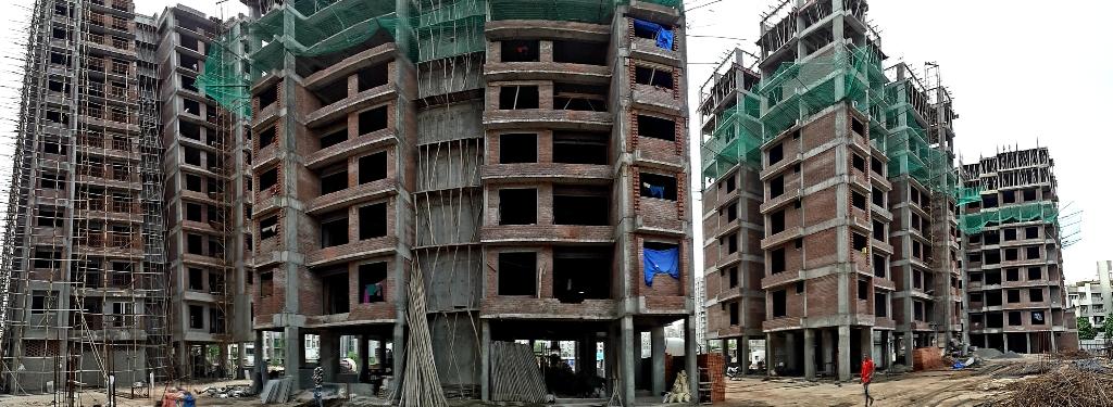 183216_const of real estate project Seventh Paradise located at Gota, Ahmedabad, Gujarat