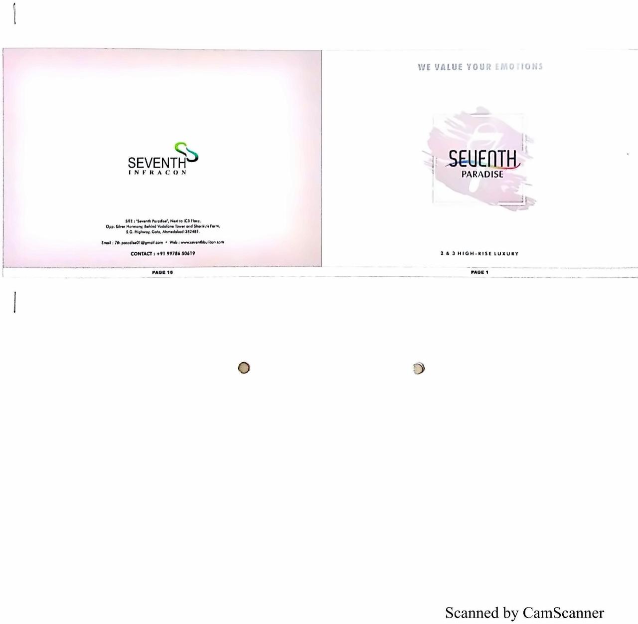  of real estate project Seventh Paradise located at Gota, Ahmedabad, Gujarat