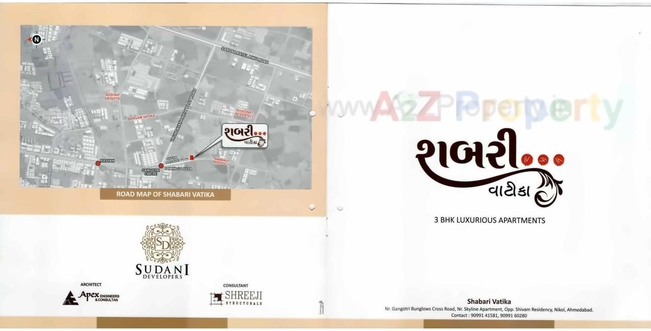  of real estate project Shabari Vatika located at Nikol, Ahmedabad, Gujarat