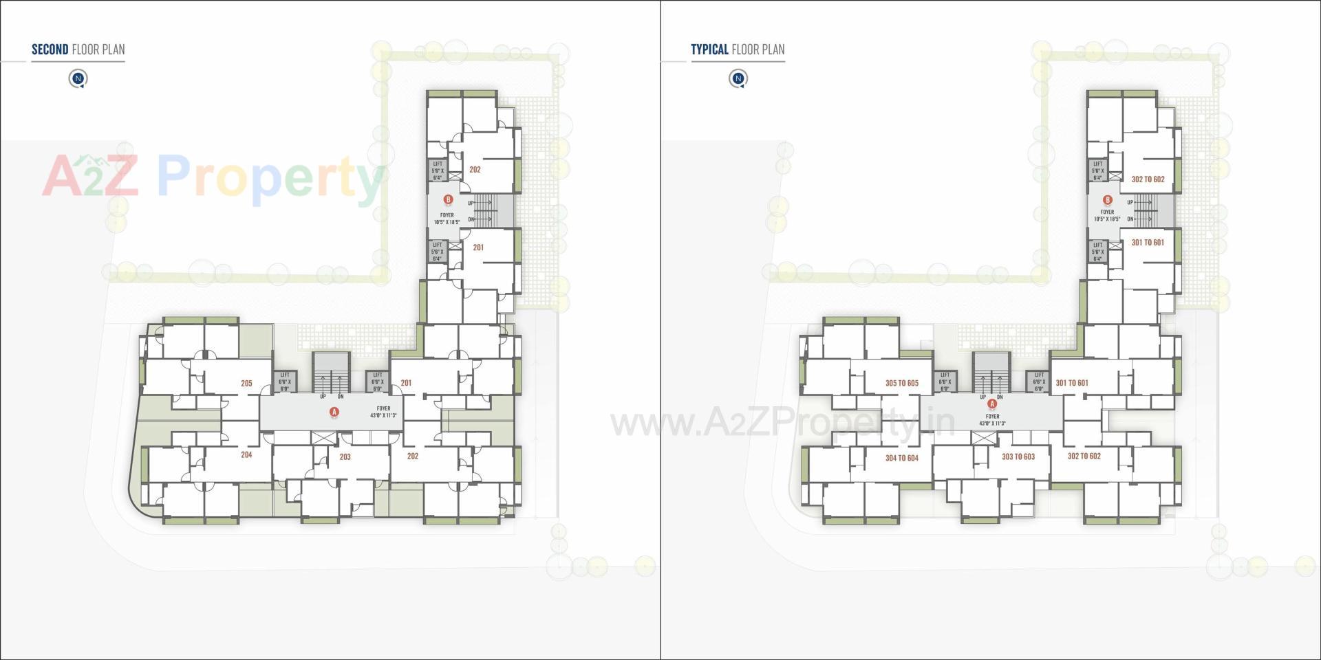 Layout of real estate project Shagun Antilia located at Chandlodiya, Ahmedabad, Gujarat