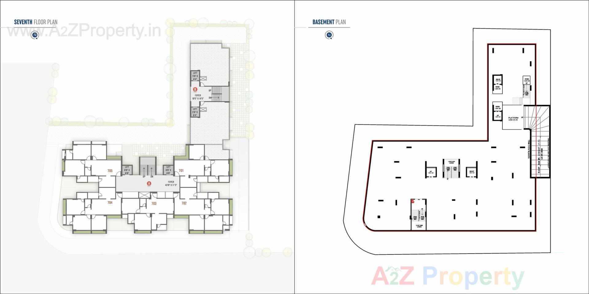 Layout of real estate project Shagun Antilia located at Chandlodiya, Ahmedabad, Gujarat