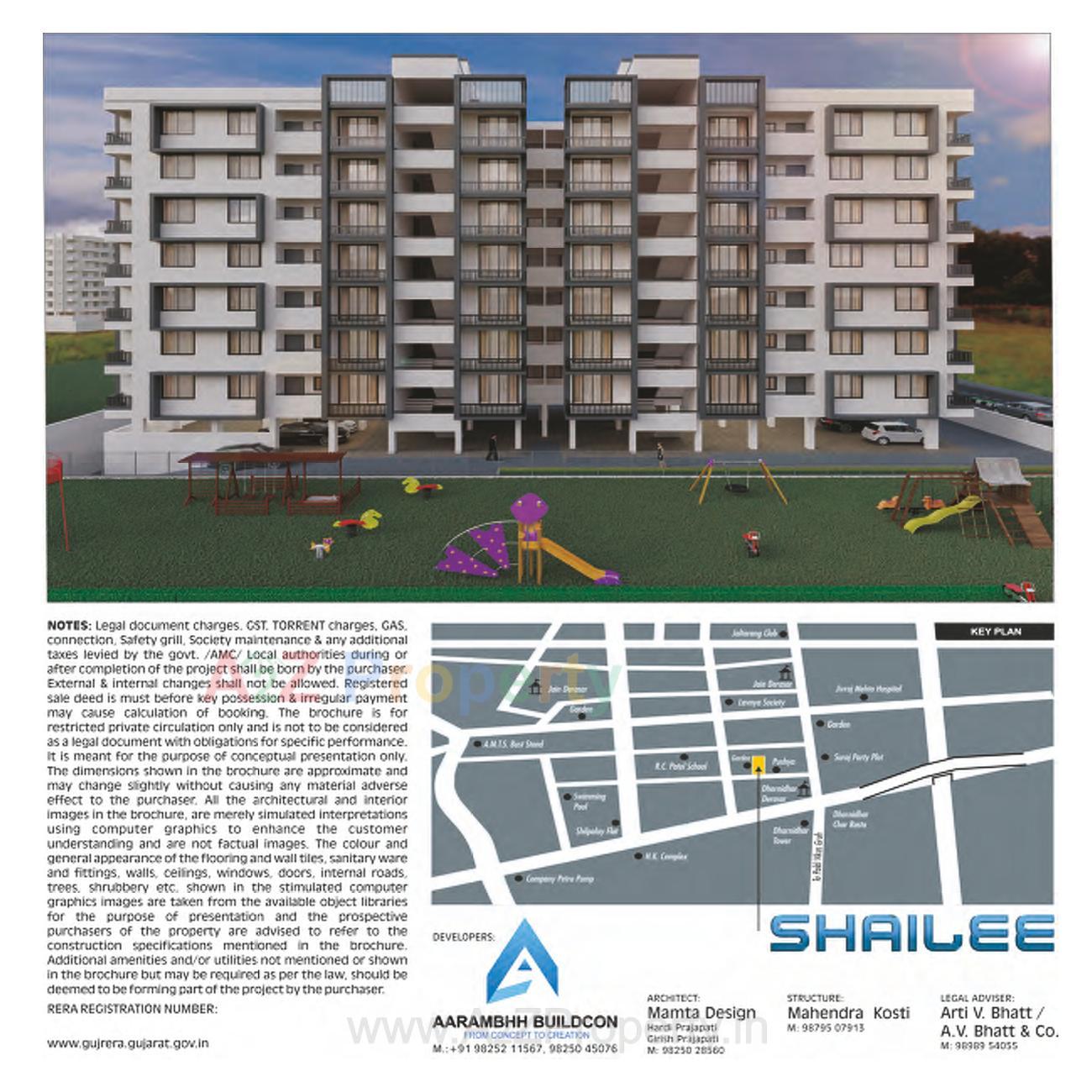  of real estate project Shailee Appartment located at Vasana, Ahmedabad, Gujarat