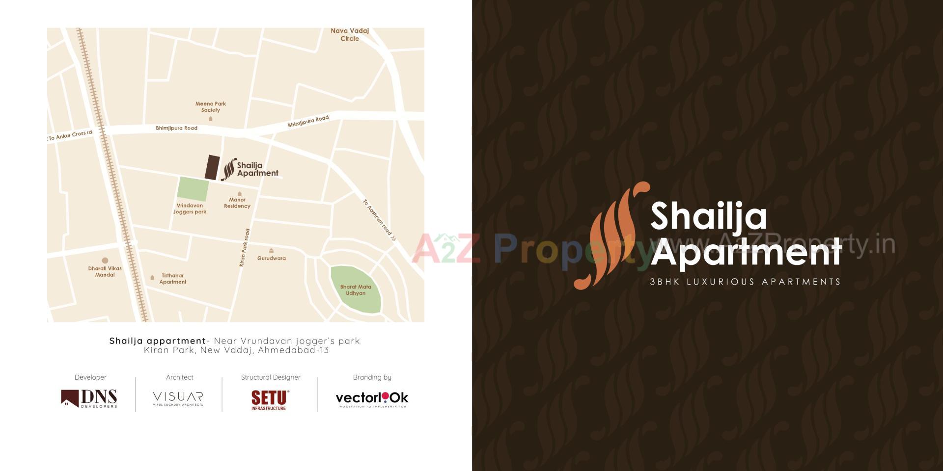  of real estate project Shailja Apartment located at Wadaj, Ahmedabad, Gujarat