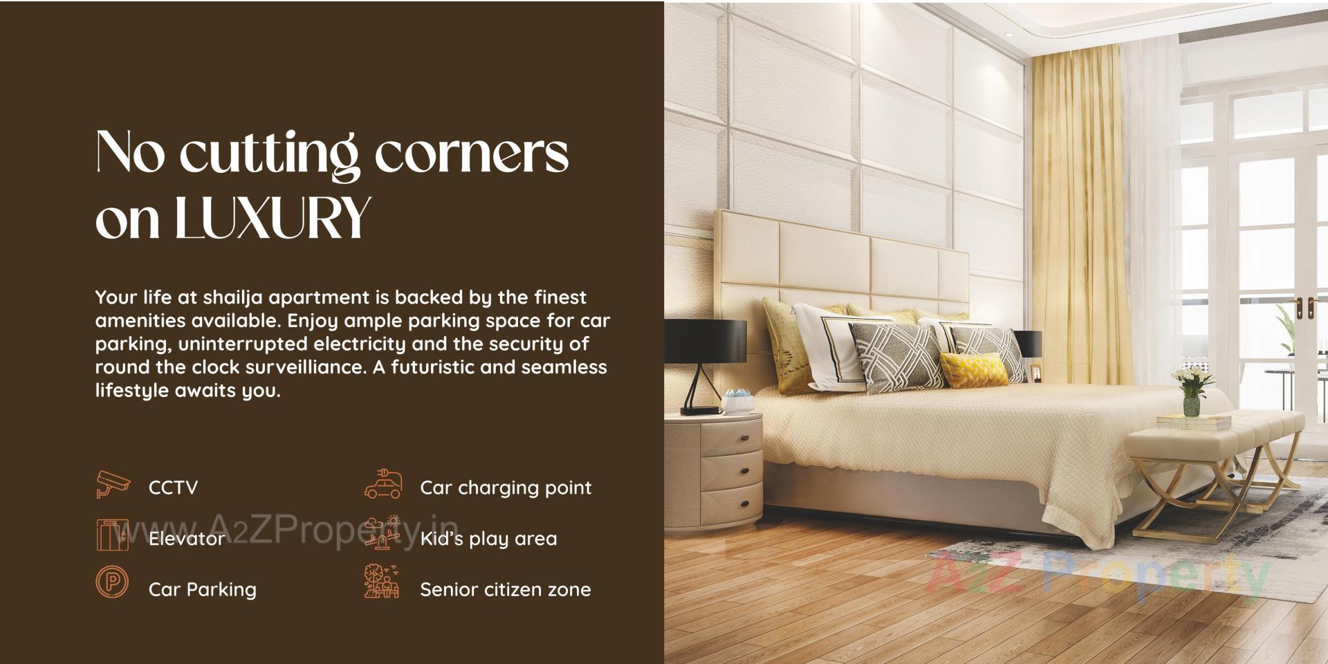  of real estate project Shailja Apartment located at Wadaj, Ahmedabad, Gujarat