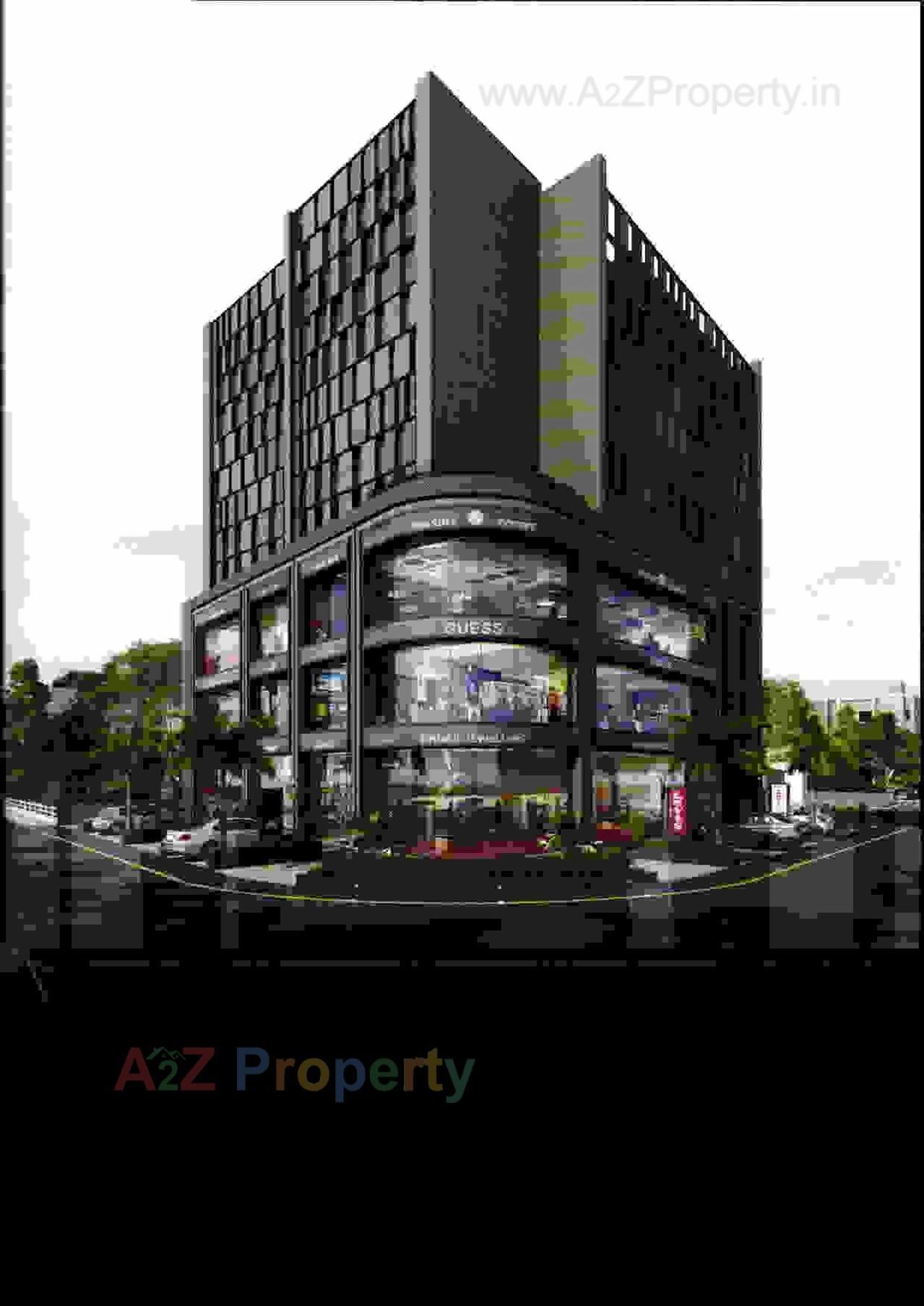 3D Elevation of real estate project Shaival Imperia located at Changispur, Ahmedabad, Gujarat