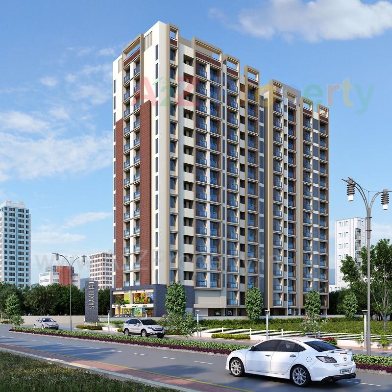 3D Elevation of real estate project Shakti 140 located at Thaltej, Ahmedabad, Gujarat