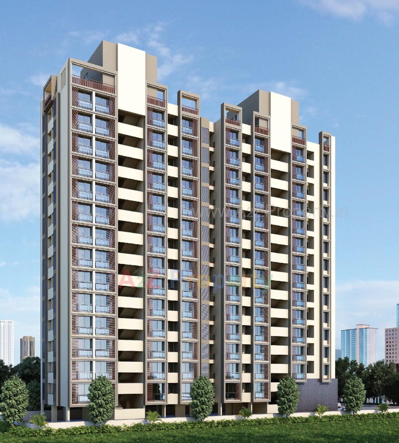 3D Elevation of real estate project Shakti 140 located at Thaltej, Ahmedabad, Gujarat