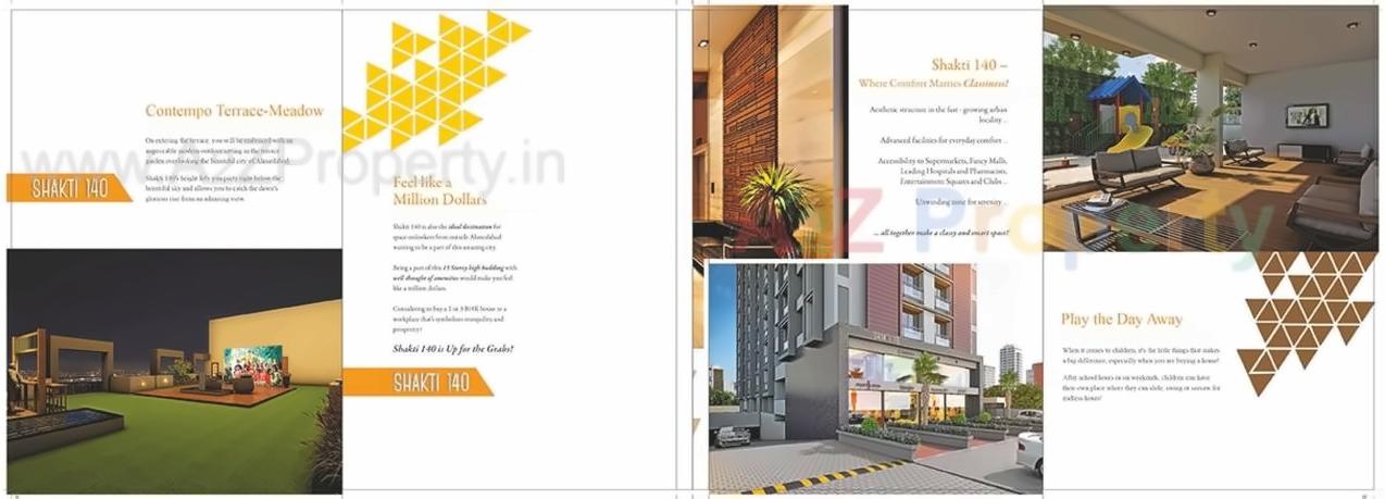  of real estate project Shakti 140 located at Thaltej, Ahmedabad, Gujarat