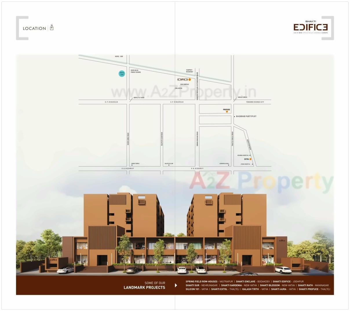  of real estate project Shakti Edifice located at Bopal, Ahmedabad, Gujarat