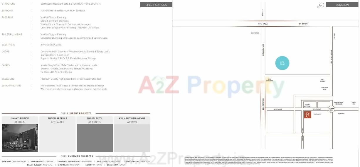  of real estate project Shakti Etc(extol Trade Center) located at Gota, Ahmedabad, Gujarat