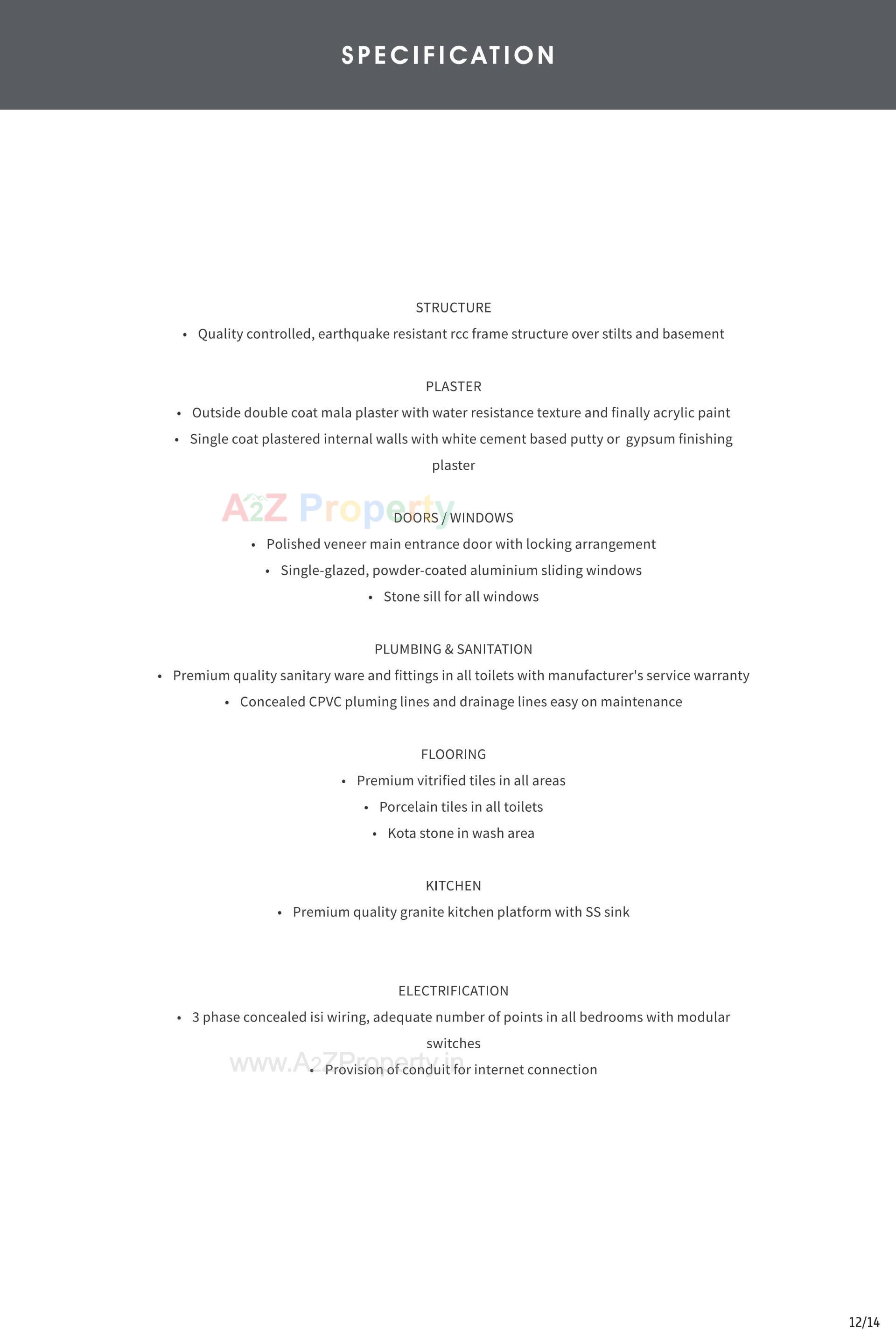  of real estate project Shakti Exalt located at Bopal, Ahmedabad, Gujarat