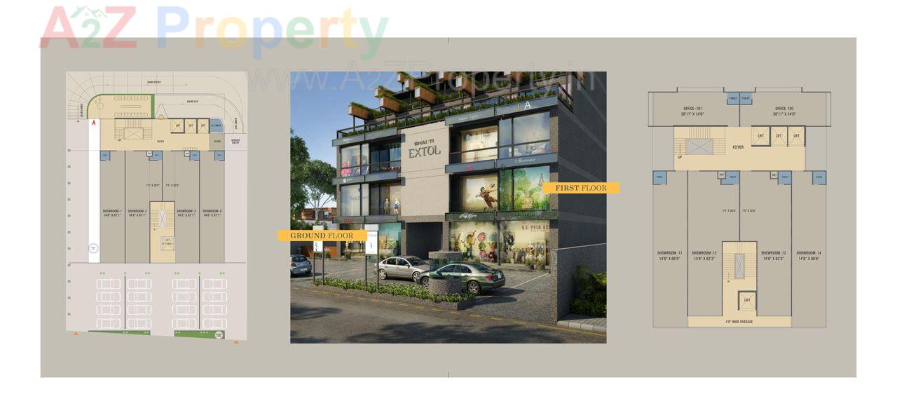 0006 of real estate project Shakti Extol located at Thaltej, Ahmedabad, Gujarat