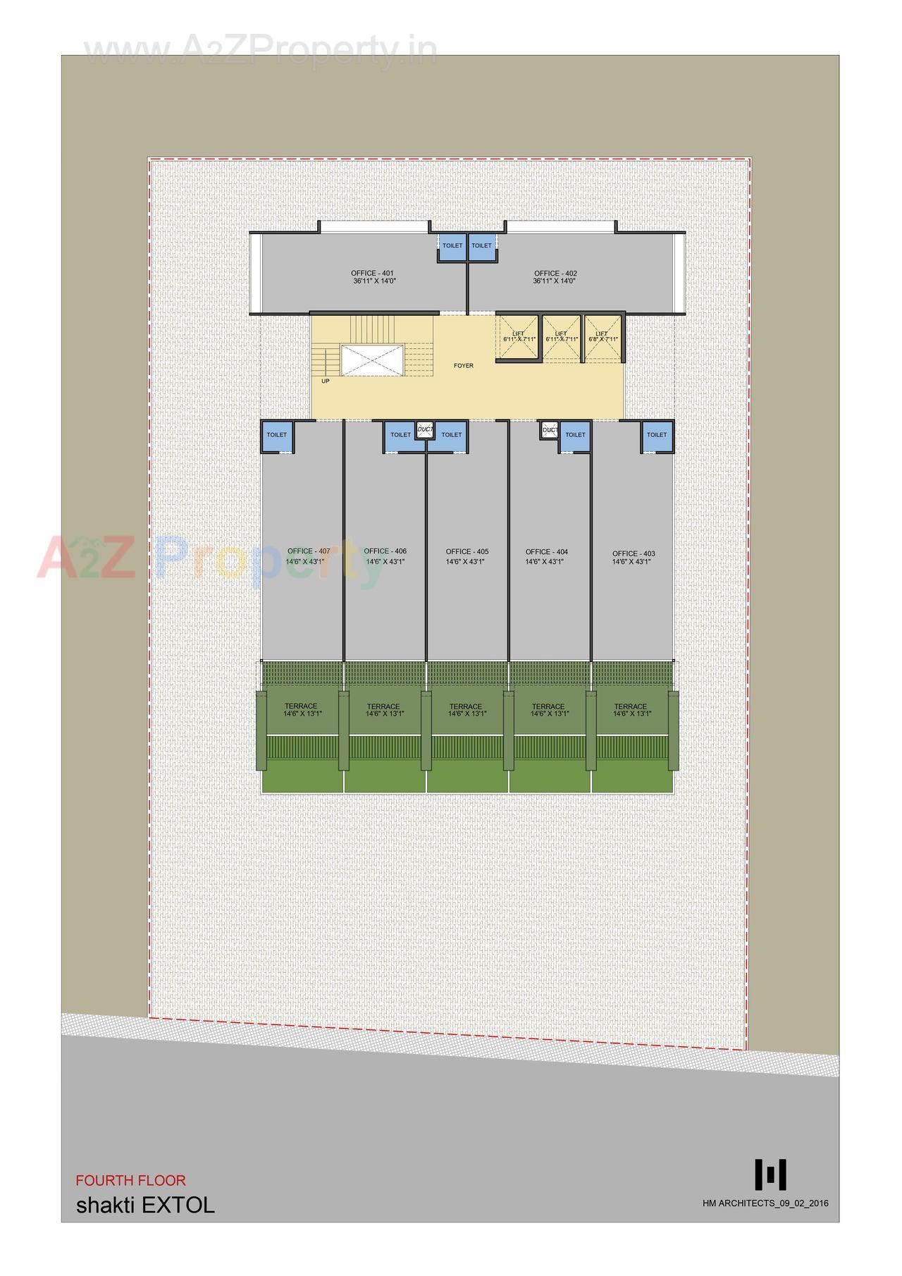0018 of real estate project Shakti Extol located at Thaltej, Ahmedabad, Gujarat