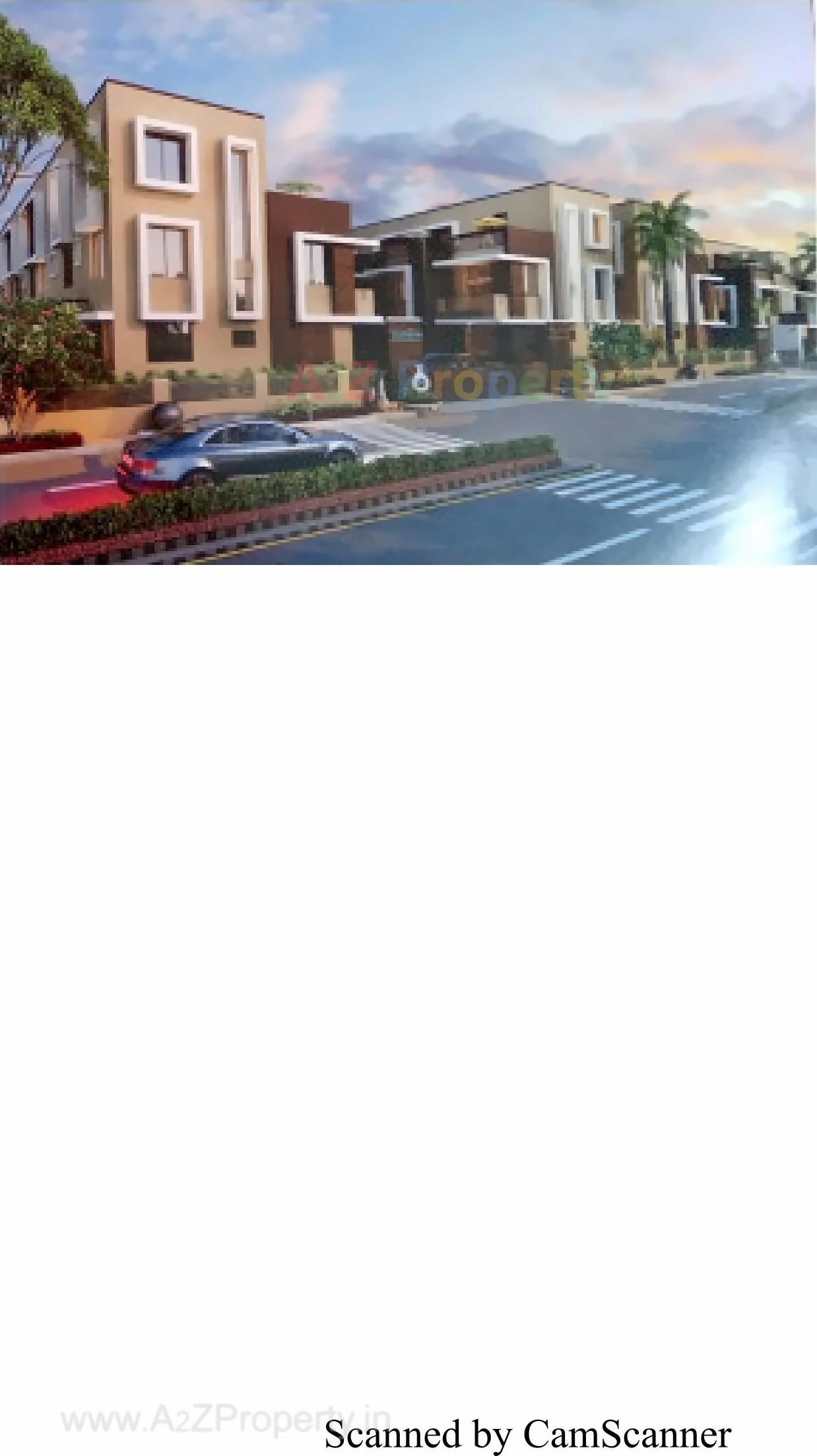 3D Elevation of real estate project Shaligram Homes located at Nikol, Ahmedabad, Gujarat