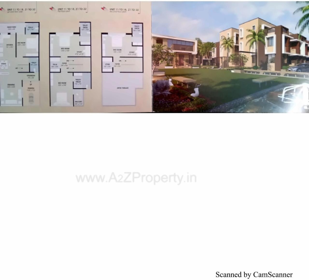 Layout of real estate project Shaligram Homes located at Nikol, Ahmedabad, Gujarat