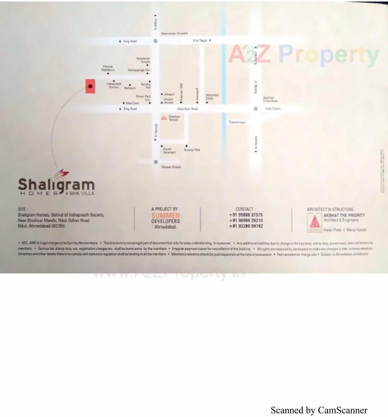  of real estate project Shaligram Homes located at Nikol, Ahmedabad, Gujarat