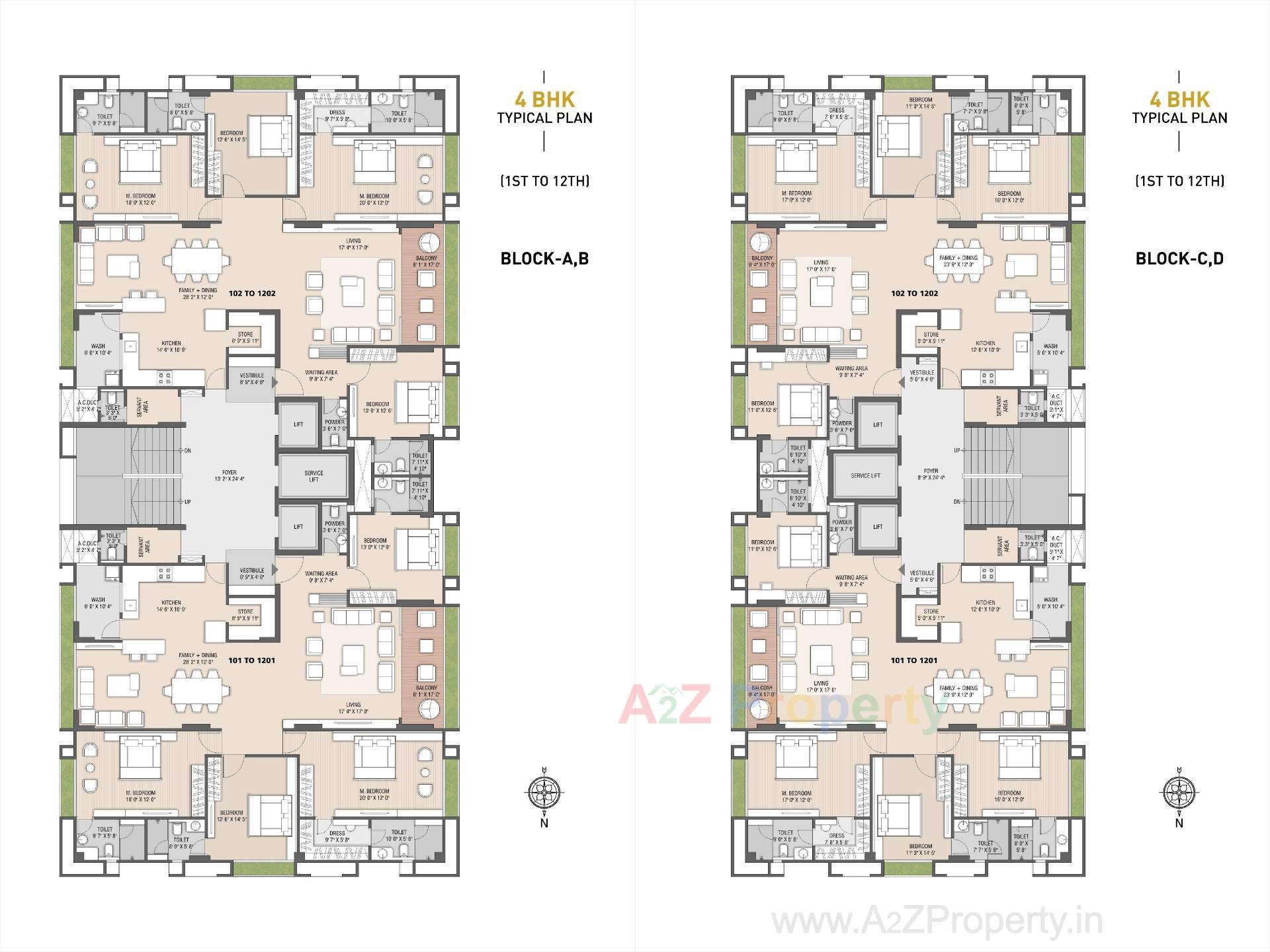 Layout of real estate project Shaligram Luxuria located at Ambli, Ahmedabad, Gujarat