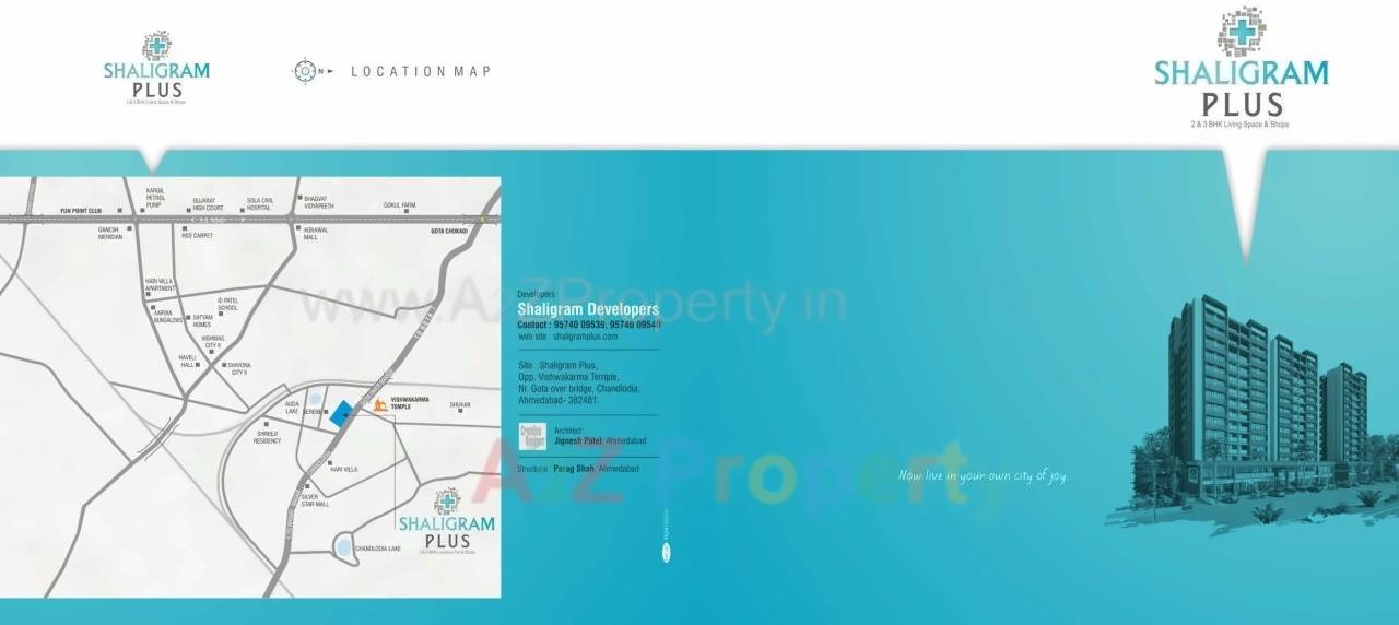  of real estate project Shaligram Plus located at Chandlodiya, Ahmedabad, Gujarat