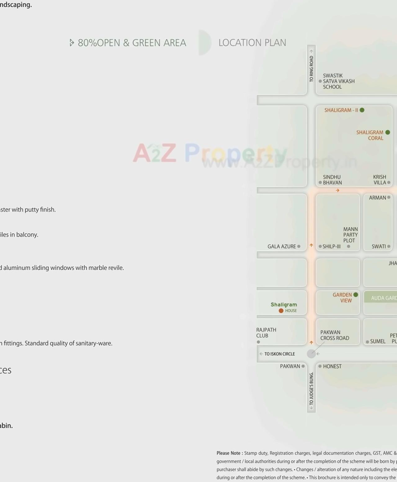  of real estate project Shaligram Plush located at Thaltej, Ahmedabad, Gujarat