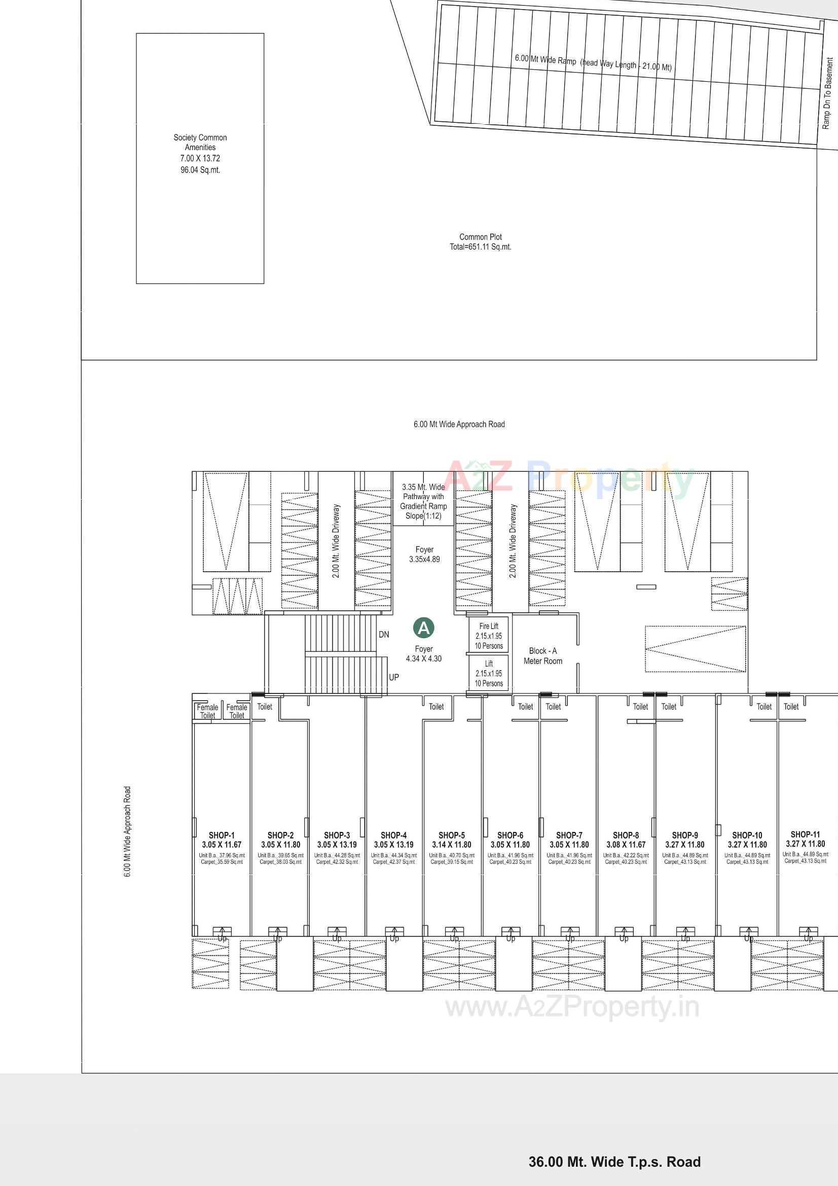 Layout of real estate project Shaligram Pride located at Ahmedabad, Ahmedabad, Gujarat
