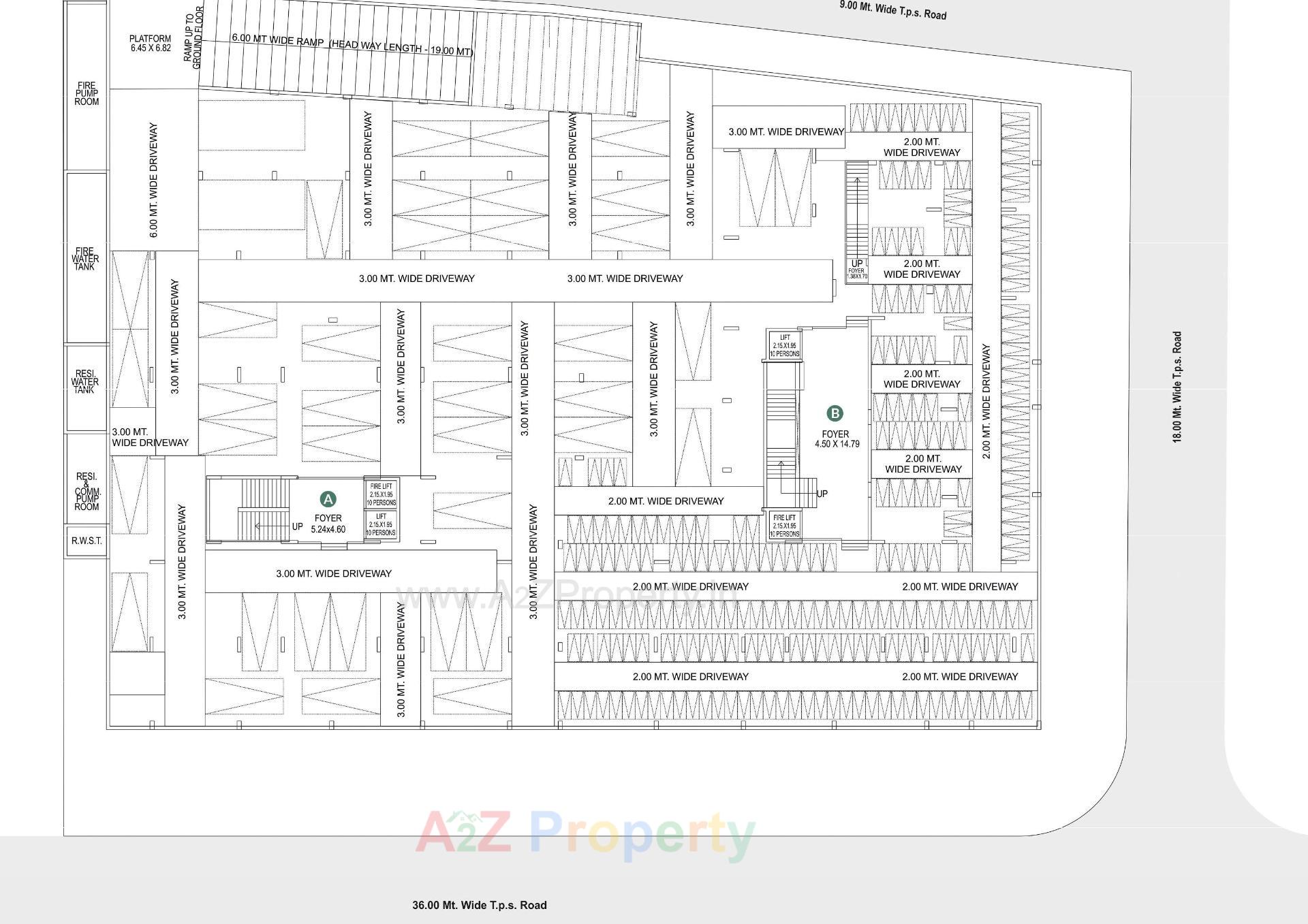 Layout of real estate project Shaligram Pride located at Ahmedabad, Ahmedabad, Gujarat