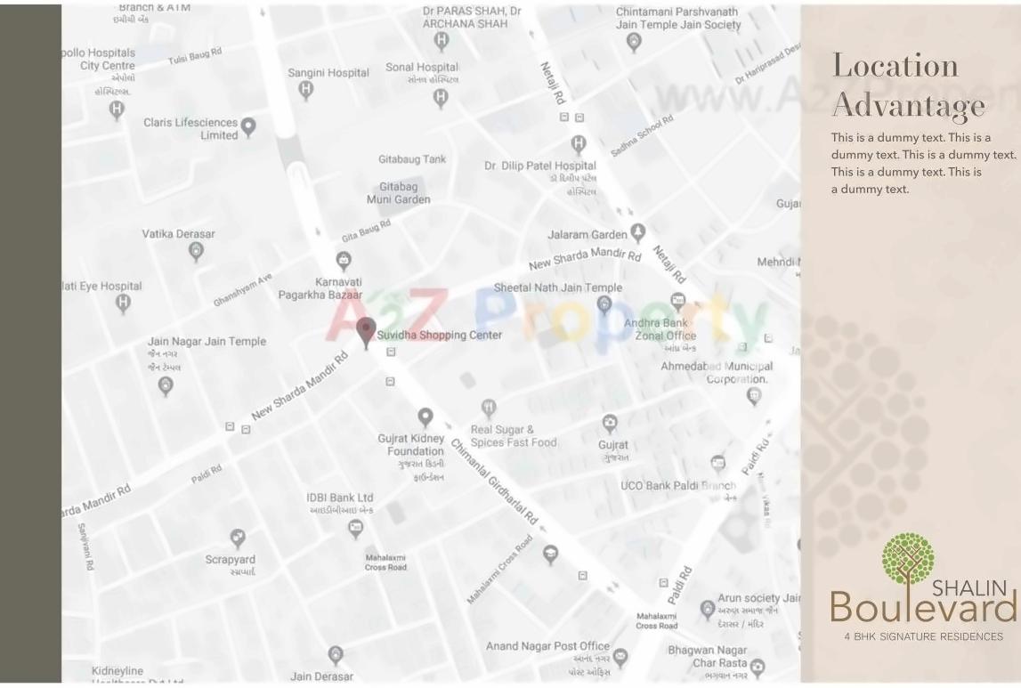  of real estate project Shalin Boulevard located at Shekha, Ahmedabad, Gujarat