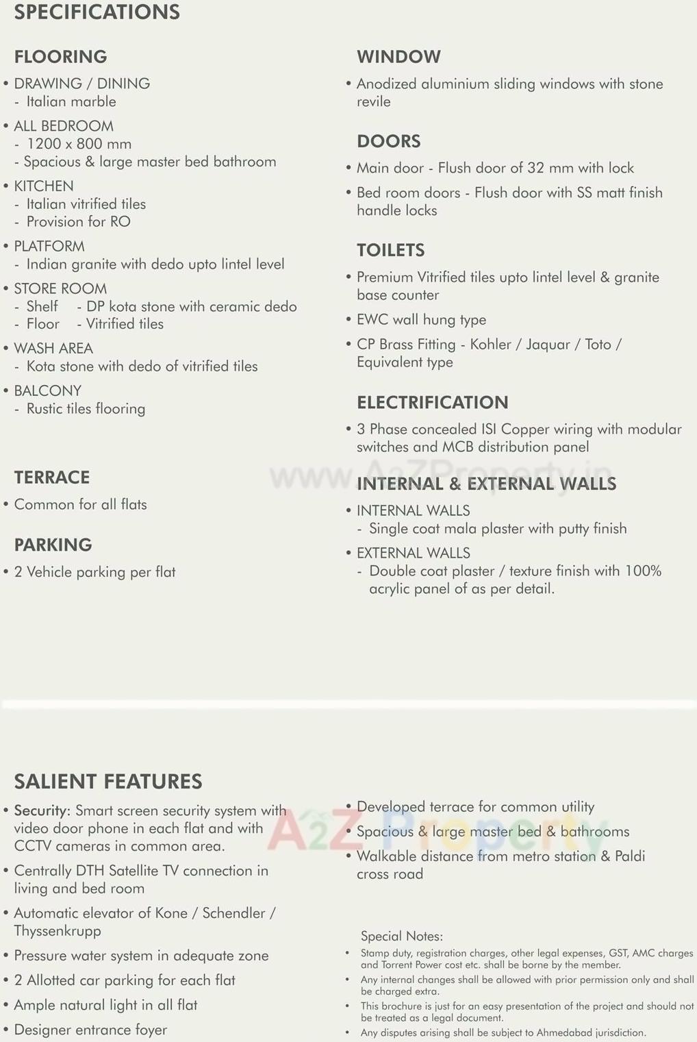 Project Specifications