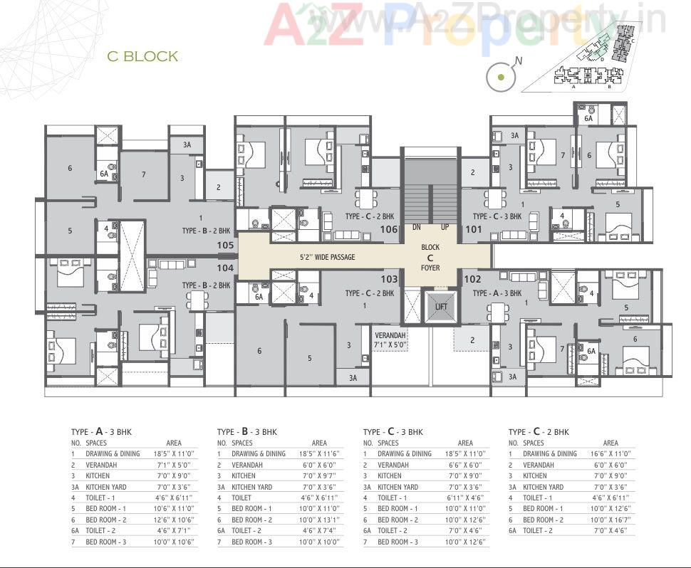 P5b of real estate project Shalin Heights located at City, Ahmedabad, Gujarat
